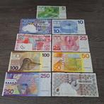 Set guldenbiljetten 5 t/m 250 gulden (9 stuks), Postzegels en Munten, Bankbiljetten | Nederland, Ophalen of Verzenden, 250 gulden