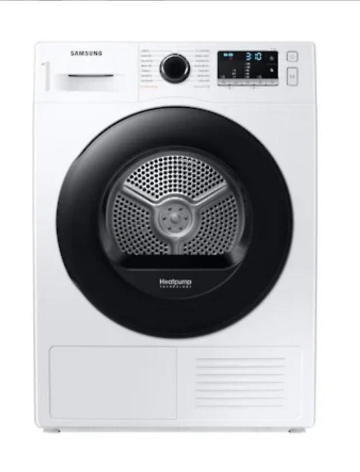 Samsung Warmtepomp Droger, Witgoed en Apparatuur, Wasdrogers, Gebruikt, Condens, Voorlader, 8 tot 10 kg, 90 tot 95 cm, Energieklasse A of zuiniger