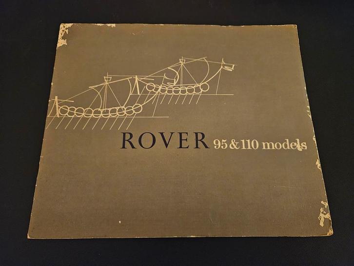 Brochure Rover 95 & 110, Boeken, Auto's | Folders en Tijdschriften, Zo goed als nieuw, Overige merken, Ophalen of Verzenden