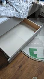 Twee bedlades, Ophalen, Gebruikt, Eenpersoons, Grijs