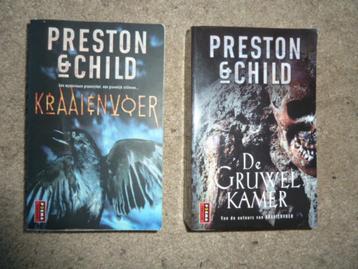 Preston & Child - Kraaienvoer en De gruwelkamer beschikbaar voor biedingen