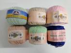 Zeer fijn haakgaren, Hobby en Vrije tijd, Breien en Haken, Ophalen of Verzenden, Zo goed als nieuw, Haken, Wol of Garen
