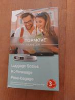 Topmove Traveler Bagageweegschaal - Nieuw, Ophalen of Verzenden, Nieuw, Hard kunststof