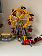 Playmobil reuzerad met kermis treintje, Ophalen of Verzenden, Zo goed als nieuw