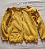 Geel vestje maat 116, Kinderen en Baby's, Kinderkleding | Maat 116, Gebruikt, Meisje, Trui of Vest, H&M