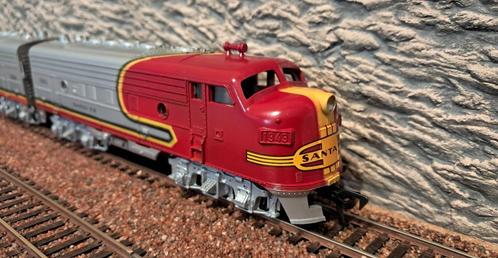 Fleischmann SANTA FE, H0, DC analoog, Hobby en Vrije tijd, Modeltreinen | H0, Gebruikt, Locomotief, Gelijkstroom, Fleischmann