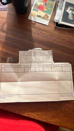 Rijkstelegraaf telegram 1943, Verzamelen, Ophalen of Verzenden, Boek of Tijdschrift