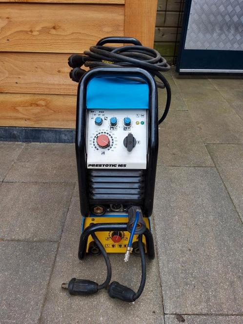 SAF Prestotig 165 AC/DC, Doe-het-zelf en Verbouw, Gereedschap | Lasapparaten, Zo goed als nieuw, Tig, 150 tot 250 ampère, Ophalen of Verzenden