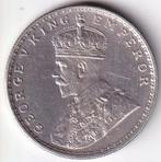 India (Calcutta Mint), 1 Rupee, 1920, zilver, Postzegels en Munten, Munten | Azië, Zilver, Ophalen of Verzenden, Losse munt, Zuid-Azië