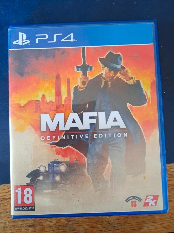 Mafia Definitive Edition PS4 - Zo goed als nieuw!, Spelcomputers en Games, Games | Sony PlayStation 4, Zo goed als nieuw, Avontuur en Actie