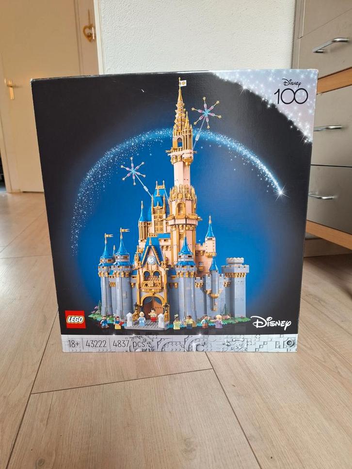 43222 18+ Lego Disney kasteel compleet, Kinderen en Baby's, Speelgoed | Duplo en Lego, Zo goed als nieuw, Lego, Complete set, Ophalen of Verzenden
