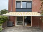 Zonnenscherm elektrisch, Tuin en Terras, Zonneschermen, Ophalen, Gebruikt, Knikarmscherm, Elektrisch