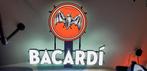BACARDI LICHTRECLAME, Verzamelen, Merken en Reclamevoorwerpen, Ophalen, Zo goed als nieuw, Lichtbak of (neon) lamp
