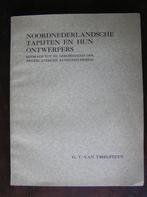 Noordnederlandsche tapijten en hun ontwerpers. Boek uit 1935, Ophalen of Verzenden, Gelezen