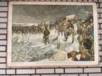 Schoolplaat: Franse troepen over de Lek, 1795, Ophalen of Verzenden, Geschiedenis