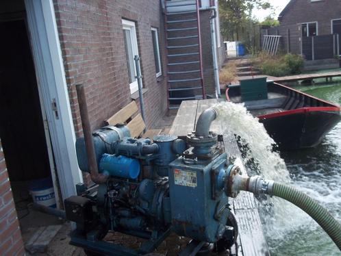 2 cilinder Hatz met vuilwaterpomp, Doe-het-zelf en Verbouw, Motoren, Gebruikt, Dieselmotor, 1800 rpm of meer, Ophalen