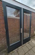 Openslaande deuren, terrasdeuren, tuindeuren, Doe-het-zelf en Verbouw, Deuren en Horren, Ophalen, Gebruikt, Buitendeur