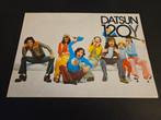 Brochure Datsun 120Y, Ophalen of Verzenden, Zo goed als nieuw, Overige merken
