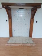 Antieke tegeltjes wanddecoratie 120x190cm, Doe-het-zelf en Verbouw, Tegels, Ophalen