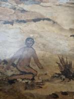 schilderij van kurk landschap vintage, Ophalen of Verzenden, 'T Olde Gre-j, Info@toldegrej.nl, Endepoelstraat 20f Didam