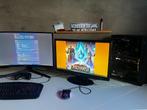 Complete Computer Set met Dubbele Schermen, Ophalen, Gebruikt, 8 GB, Gaming