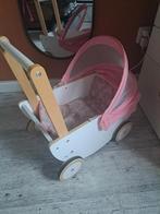 Houten poppen/loopwagen, Ophalen, Gebruikt