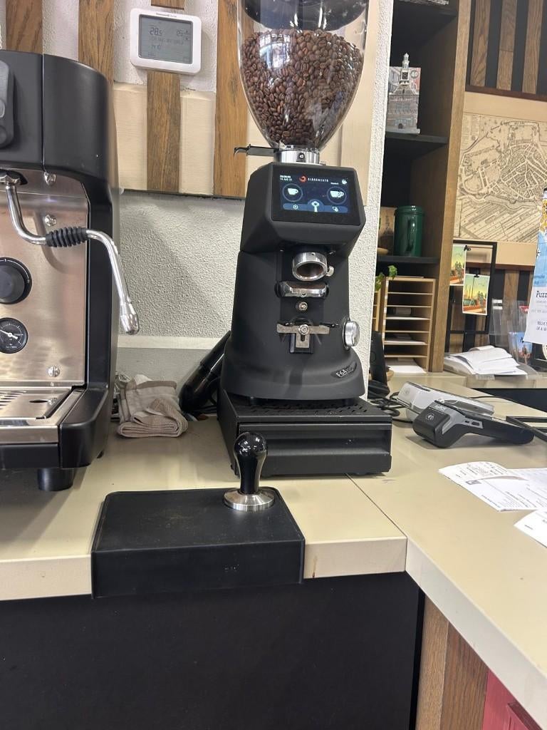 Espresso set kompleet, Witgoed en Apparatuur, Koffiezetapparaten, Nieuw, Koffiebonen, Espresso apparaat, 2 tot 4 kopjes, Afneembaar waterreservoir