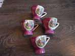 Vintage Limoges Kopjes - Set van 4, Antiek en Kunst, Ophalen of Verzenden
