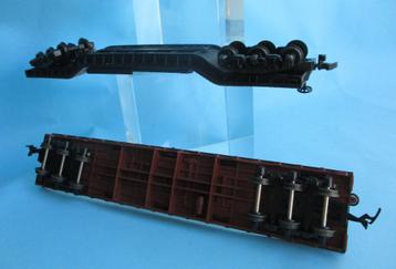 4- 2 CONTAINER LADERS -H0- U.S.A. beschikbaar voor biedingen
