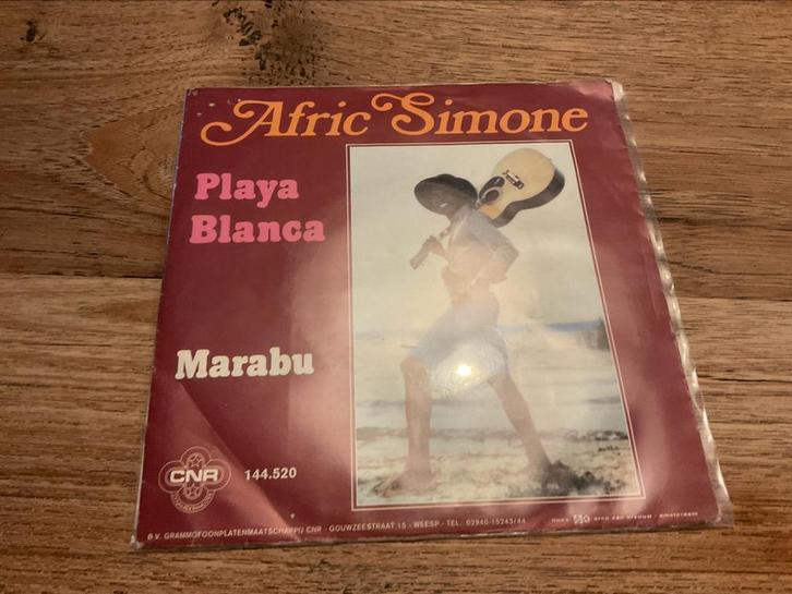 Afric Simone, Playa blanca, Cd's en Dvd's, Vinyl Singles, Single, 7 inch, Ophalen of Verzenden