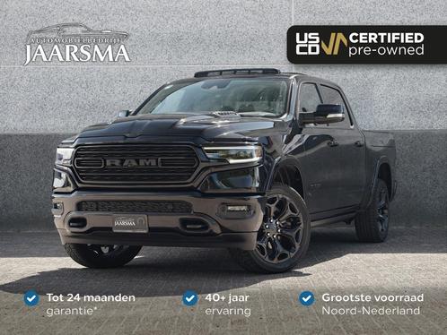 Dodge Ram 1500 5.7 V8 4x4 Crew Cab Limited Night |Luchtverin, Auto's, Dodge, Bedrijf, Te koop, RAM 1500, 360° camera, 4x4, ABS