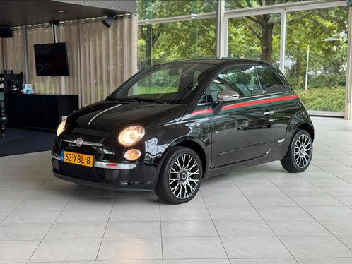Fiat 500 1.2 GUCCI | apk tot 04-2026, Auto's, Fiat, Particulier, Benzine, C, Hatchback, Handgeschakeld, Geïmporteerd, Zwart, Voorwielaandrijving