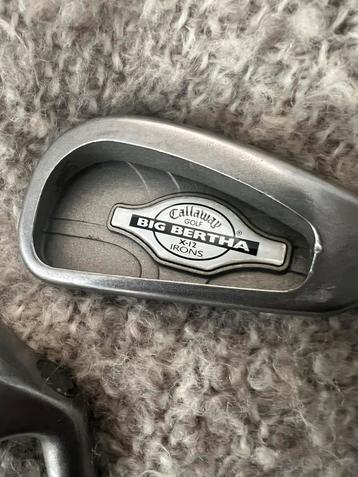 Callaway Big Bertha X12 ijzer 6 en 9 rechtshandig.  beschikbaar voor biedingen