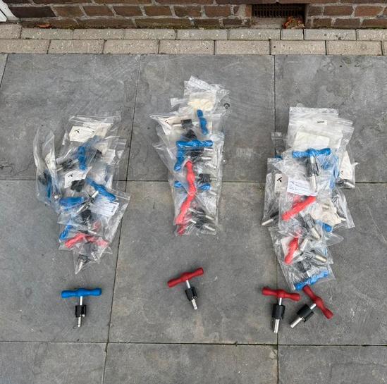 Uponor ontbramers 16-20-25 nieuw prijs per stuk, Doe-het-zelf en Verbouw, Gereedschap | Handgereedschap, Nieuw, Ophalen