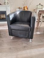 Kleine Fauteuil - Stijlvol en Comfortabel, Huis en Inrichting, Fauteuils, Ophalen, Gebruikt, Minder dan 75 cm, Metaal