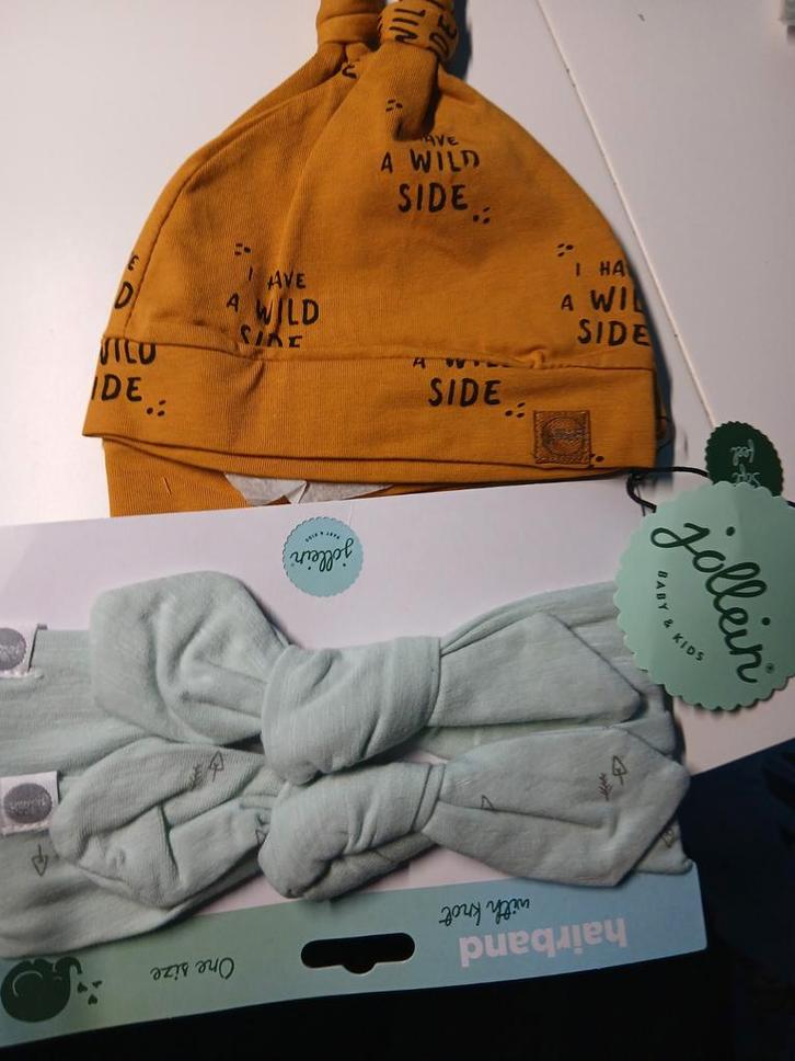 Verschillende mutsjes en/of haarbandjes van oaJollein nieuw, Kinderen en Baby's, Babykleding | Baby-kledingpakketten, Nieuw, Ophalen of Verzenden