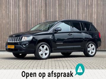 Jeep Compass 2.0 Limited / Leder / Trekhaak / Navi / beschikbaar voor biedingen