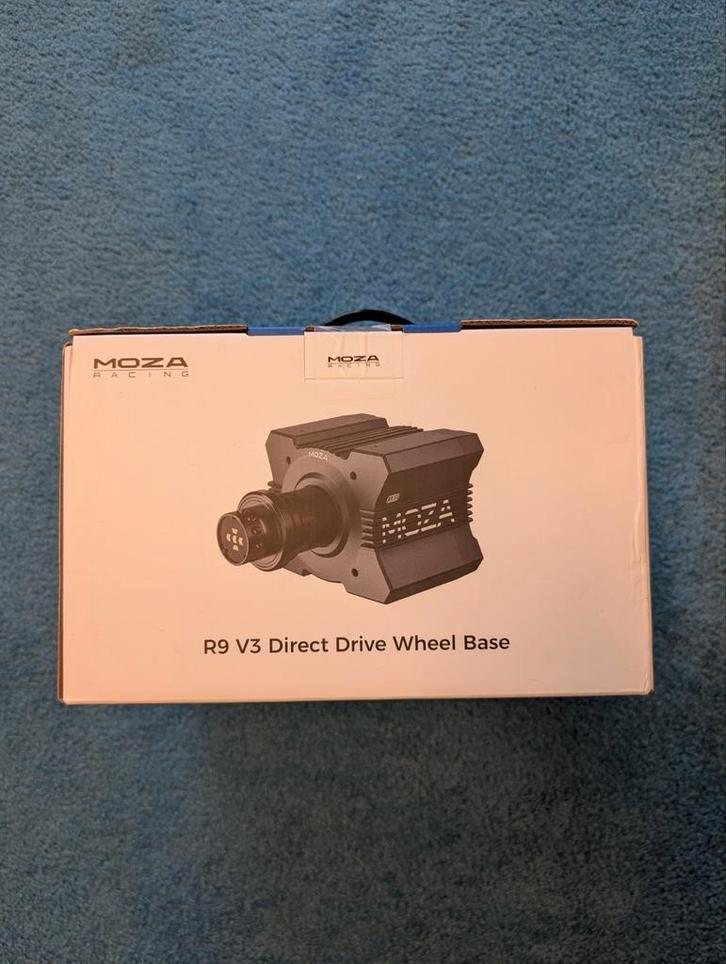 Moza R9 V3 Direct Drive Wheel Base - Nieuw!, Spelcomputers en Games, Spelcomputers | Overige, Nieuw, Ophalen of Verzenden