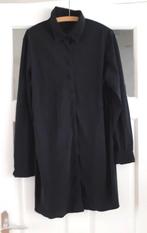 MOQ lange blouse van travelstof maat 48, Zwart, Maat 46/48 (XL) of groter, Ophalen of Verzenden, MOQ