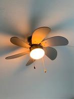 Plafondventilator met lamp, Huis en Inrichting, Ophalen, Gebruikt, Overige materialen, 75 cm of meer