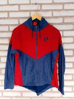 Nike Windbreaker Herenjas M – Rood & Blauw, Ophalen of Verzenden, Zo goed als nieuw