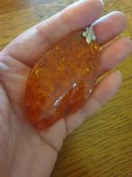 Grote barsteen kettinghanger, Sieraden, Tassen en Uiterlijk, Antieke sieraden, Verzenden, Overige materialen, Hanger