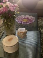 Nieuwe Dutchbone Salontafel Glas/Staal, Ophalen, Nieuw, 50 tot 100 cm, Glas