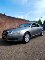 Audi A6 2.4 V6 130KW Multitronic 2004 Grijs, Auto's, 1800 kg, Beige, Mistlampen, Euro 4