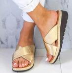 Sandalen goud, Kleding | Dames, Schoenen, Overige kleuren, Verzenden, Nieuw, Sandalen of Muiltjes