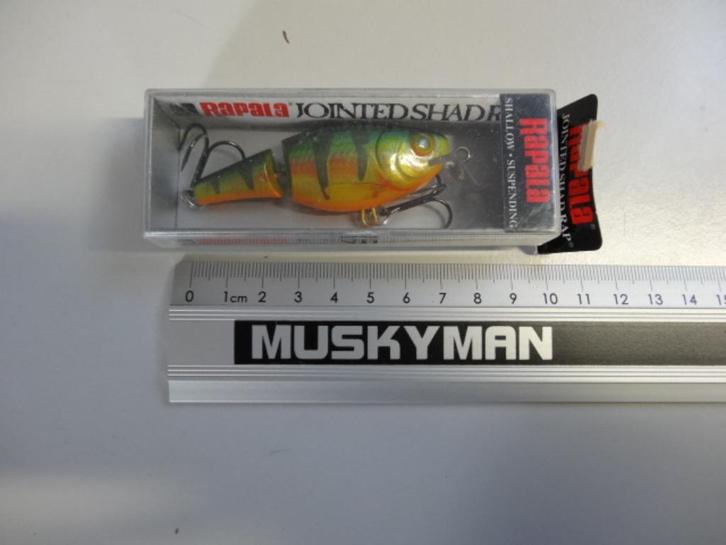Kunstaas: Rapala Shallow Jointed Shad Rap (JSSR-7) pluggen, Watersport en Boten, Hengelsport | Roofvissen, Nieuw, Overige typen
