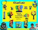 glasfusie, glaskunst, kunstmarkt Bergen 17/8/25, Ophalen