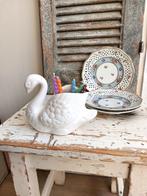 Toffe vintage witte zwaan..., Ophalen of Verzenden
