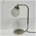 Art Deco lamp Tafellamp, Gebruikt, Ophalen of Verzenden, Glas, Nb