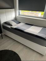 Stijlvol eenpersoonsbed met opbergruimte – inclusief matras, Caravans en Kamperen, Camper-accessoires, Ophalen of Verzenden, Zo goed als nieuw